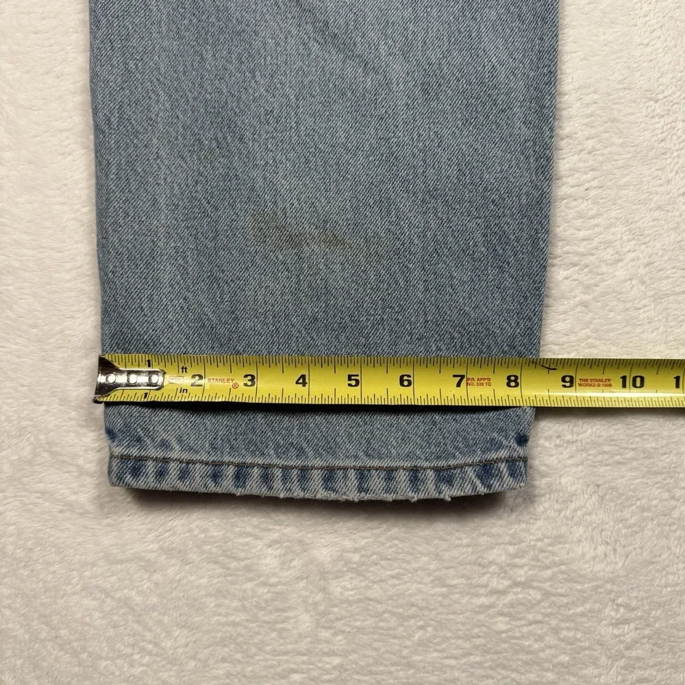 Levis Jeans Mens 36(34)x30 Blue Relaxed Fit‎ Straight Leg Vintage